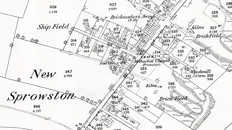 O. S. Map 1883