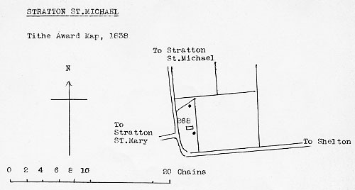 Tithe map 1838