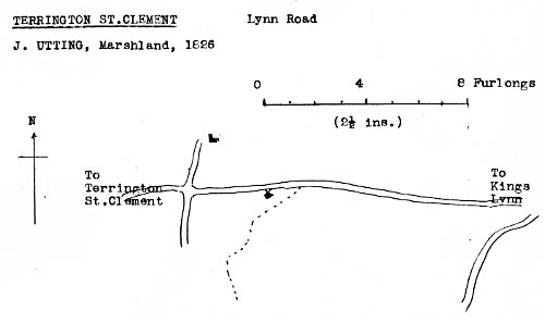 Utting's Marshland map 1826