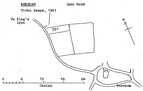 Tithe map 1841 - as redrawn by Harry Apling