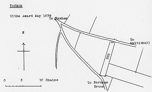 1839 Tithe Award map redrawn by Harry Apling