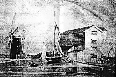 Dilham mill & lake 1837