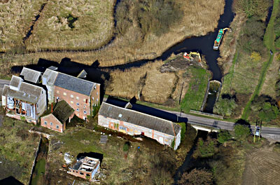 Ebrifdge mill & lock 7th March 2011