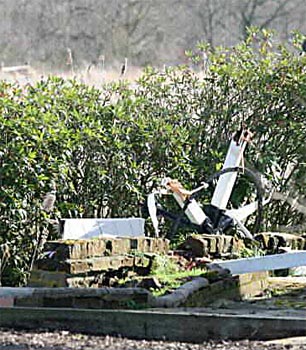 Damage caused during the gale of 5th May 2007