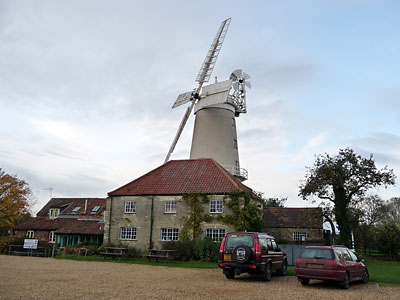 Mill site with mill working 9th November 2008