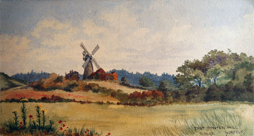 Painting by Eva Lethbridge 18th July 1896