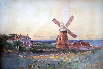 Painting by F. Willett Armitage 1904