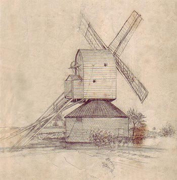 c.1880 sketch by James Francis Horner 