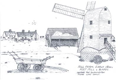 Early 1800s sketch by Andrew Bryan