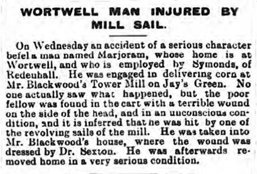 Norwich Mercury - 8th November 1902