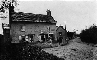 Post Office with towermill behind in distance c.1905