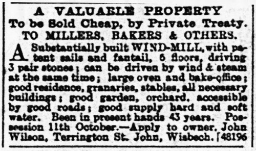 Lynn Advertiser 30th August 1912