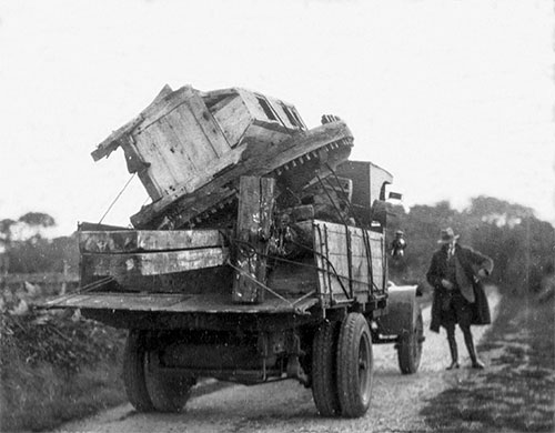 Removal of dismantled mill - November 1930