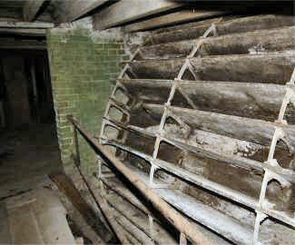 Aylsham mill's waterwheel 