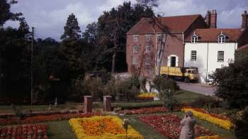 Bintry gardens in September 1965