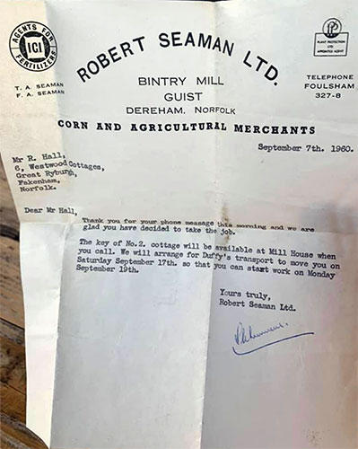 Letter 7Sept1960