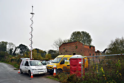 BBC Radio Norfolk's radio car Tuesday 30th October 2012