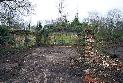 Interior of watermill 13th January 2008