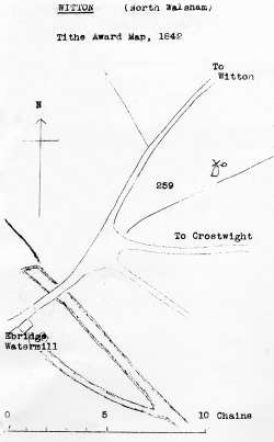 Ebridge tithe award map 1842