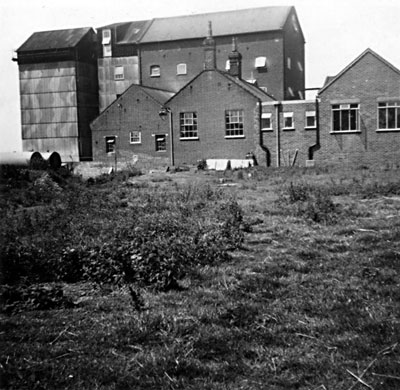 Mill rear with WWII camouflage c.1955