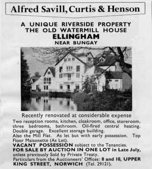 1970 Auction advert