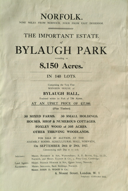 Sale Catalogue 1917