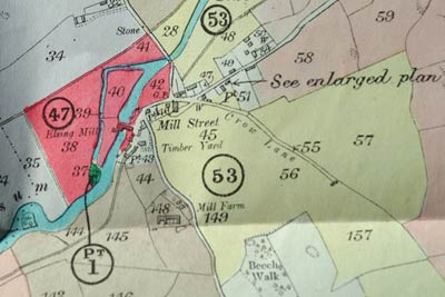 Sale Catalogue map 1917