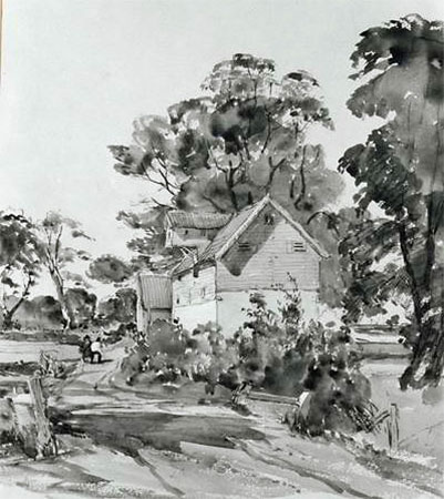 Painting by Thomas Lound - c.1945