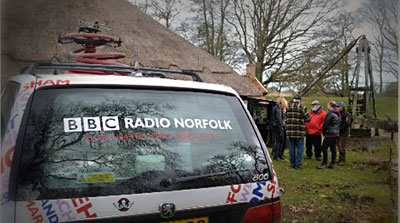 Radio Norfolk radio car 1st March 2015