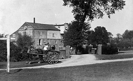 Mill entrance c.1905