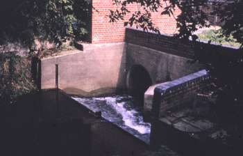 Site of the waterwheel September 1968