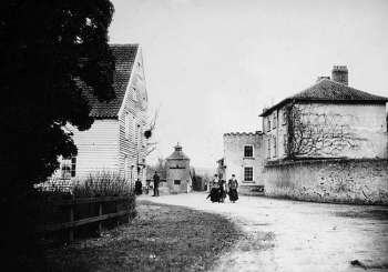 Mill and house in 1901