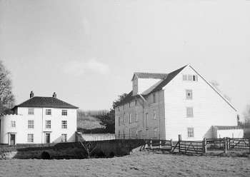 Mill and house in the 1930s