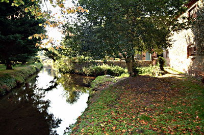 The cut from the Glaven to the Brewery 20th Sept 2003