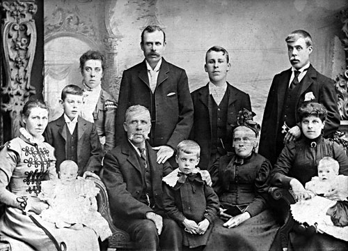 Thomas Cann & family - c.1890 