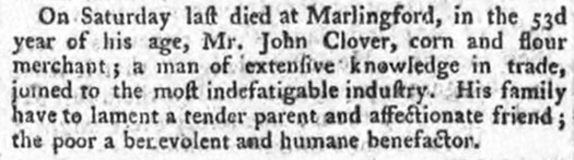 Norfolk Chronicle - 14th August 1784