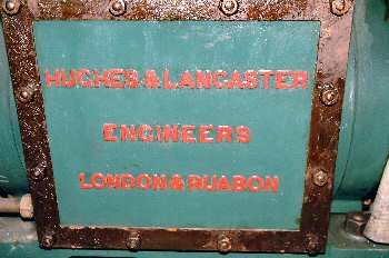 Machinery manufacturer's plate 30th June 2003