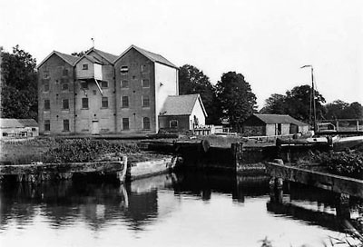 Oxnead lock c.1910 before the flood 