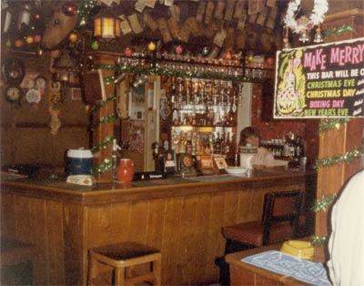 Sculthorpe Country Club bar 31st December 1983 