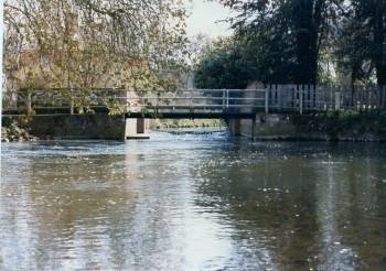 Tailrace in April 1977