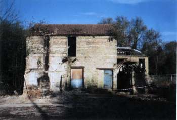 Lying derelict prior to conversion in 2000