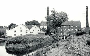 Twin headraces and twin chimneys July 1965 